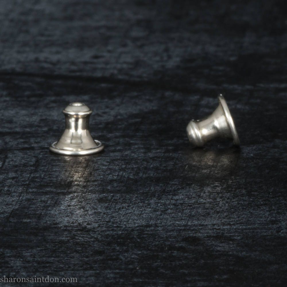 16 x 4mm small sterling silver hoop earrings.