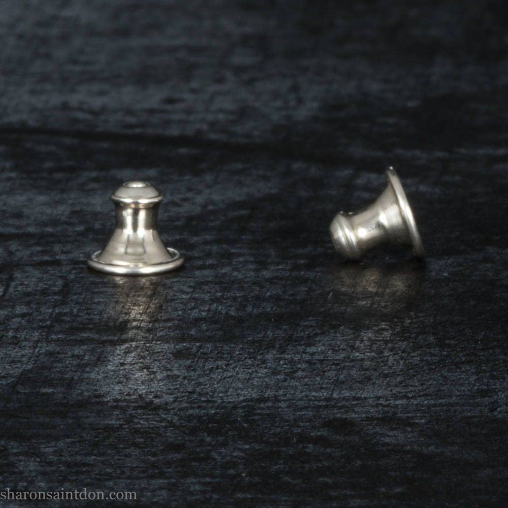 14 x 4mm 925 sterling silver hoop earrings