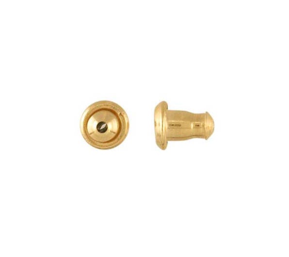 18 x 2mm 18k gold hoop earrings