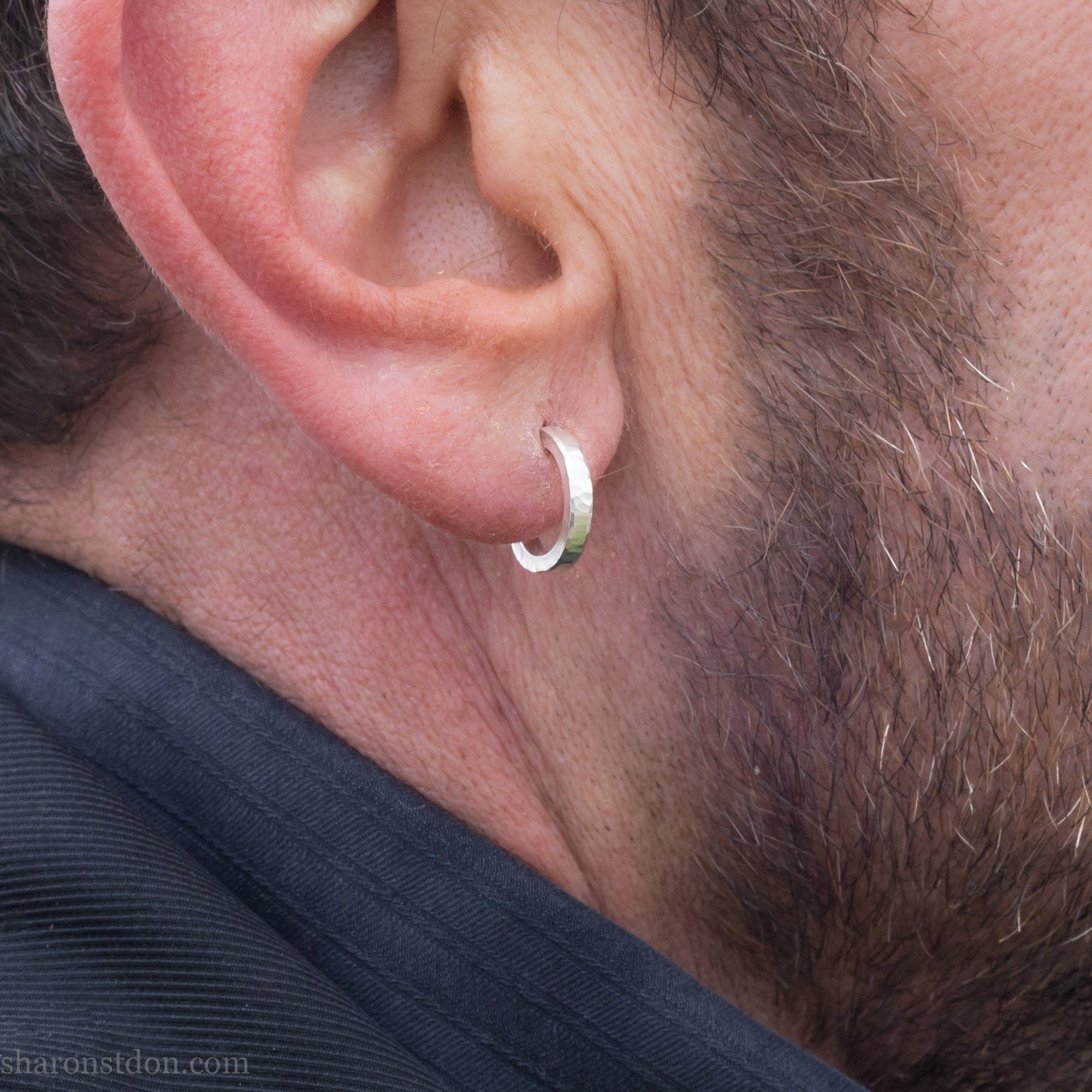 14mm sterling store silver hoop earrings